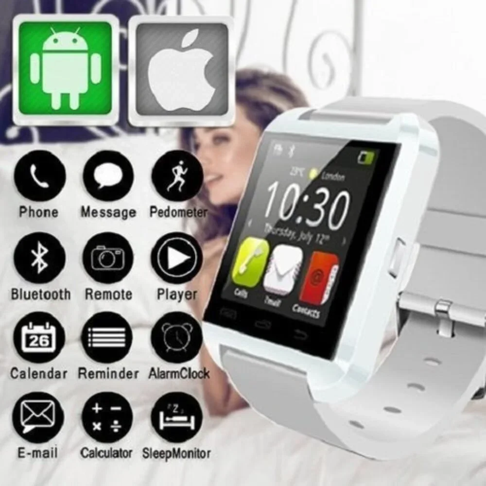 BRAND NEW SMART WATCH - White - Comes in a box.